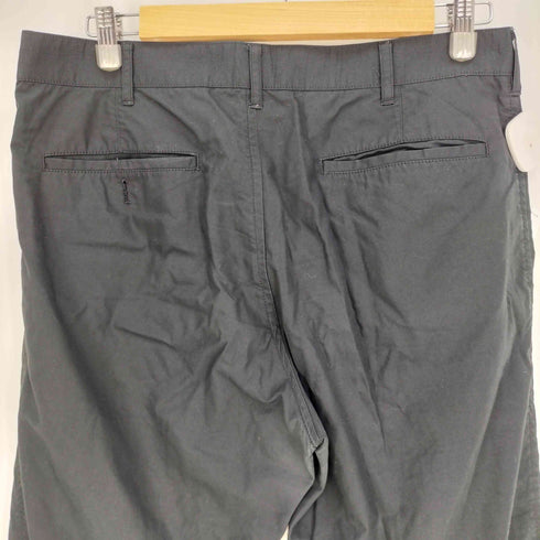 コムデギャルソンオム COMME des GARCONS HOMME 09SS 裏地ストライプ コットン ストレート パンツ AD2008 メンズ JPN:L